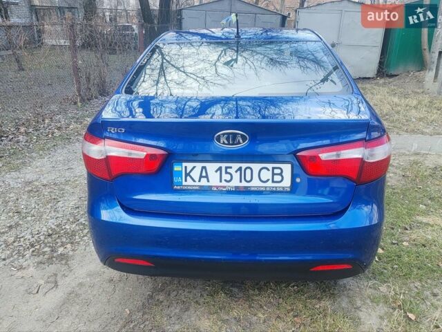 Синий Киа Рио, объемом двигателя 1.4 л и пробегом 155 тыс. км за 8100 $, фото 3 на Automoto.ua