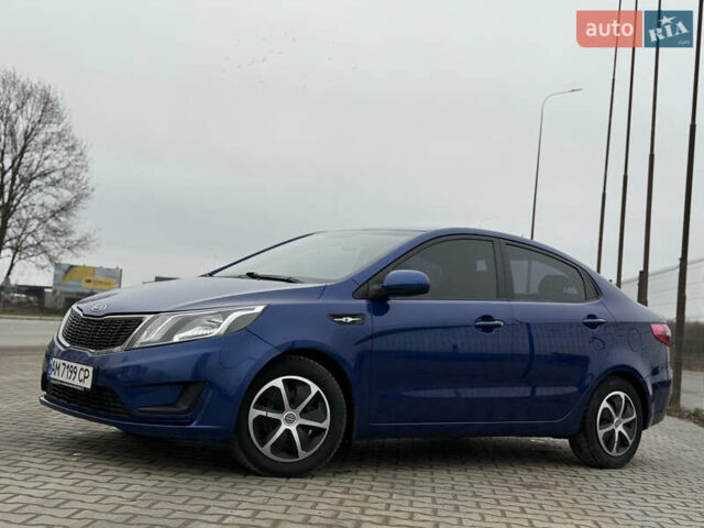 Синій Кіа Ріо, об'ємом двигуна 1.4 л та пробігом 187 тис. км за 6750 $, фото 1 на Automoto.ua