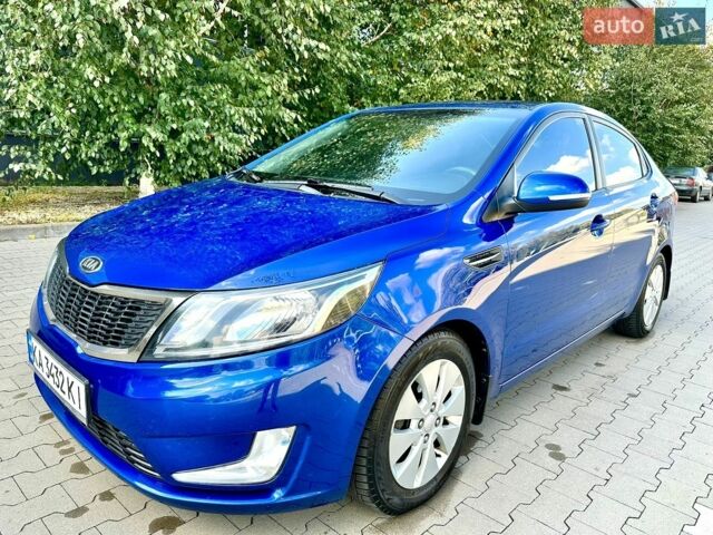 Синий Киа Рио, объемом двигателя 1.6 л и пробегом 190 тыс. км за 5999 $, фото 1 на Automoto.ua