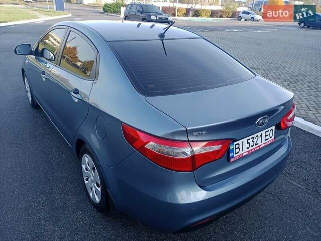 Киа Рио 2012 в Полтаве на Automoto.ua Синий Киа Рио, объемом двигателя 1.4 л и пробегом 142 тыс. км за 7999 $, фото 12 на Automoto.ua