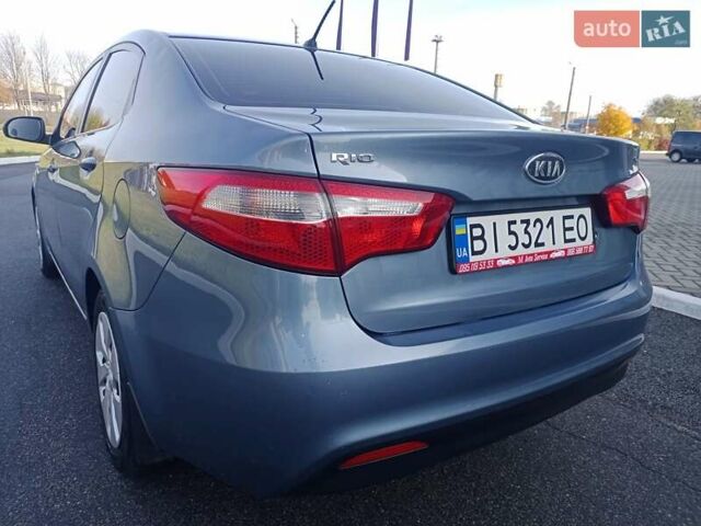 Киа Рио 2012 в Полтаве на Automoto.ua Синий Киа Рио, объемом двигателя 1.4 л и пробегом 142 тыс. км за 7999 $, фото 22 на Automoto.ua