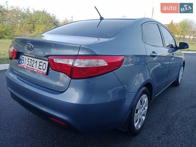 Киа Рио 2012 в Полтаве на Automoto.ua Синий Киа Рио, объемом двигателя 1.4 л и пробегом 142 тыс. км за 7999 $, фото 8 на Automoto.ua