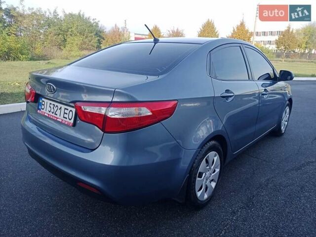 Киа Рио 2012 в Полтаве на Automoto.ua Синий Киа Рио, объемом двигателя 1.4 л и пробегом 142 тыс. км за 7999 $, фото 4 на Automoto.ua