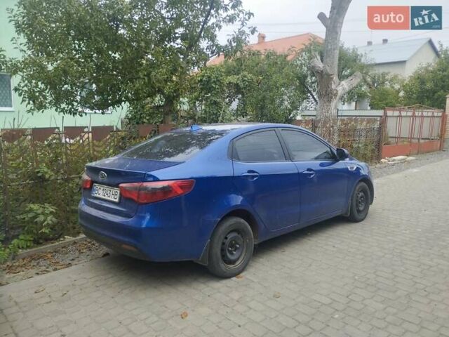 Киа Рио 2012 в Львове на Automoto.ua Синий Киа Рио, объемом двигателя 1.6 л и пробегом 260 тыс. км за 6500 $, фото 4 на Automoto.ua