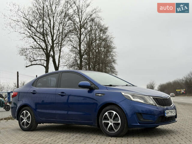 Синій Кіа Ріо, об'ємом двигуна 1.4 л та пробігом 187 тис. км за 6750 $, фото 2 на Automoto.ua