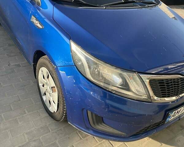 Синій Кіа Ріо, об'ємом двигуна 1.4 л та пробігом 183 тис. км за 7300 $, фото 1 на Automoto.ua