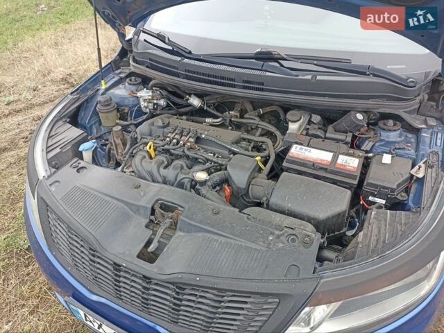 Синий Киа Рио, объемом двигателя 1.59 л и пробегом 161 тыс. км за 7700 $, фото 1 на Automoto.ua