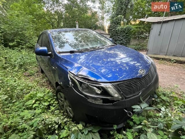 Синий Киа Рио, объемом двигателя 1.4 л и пробегом 130 тыс. км за 5500 $, фото 1 на Automoto.ua