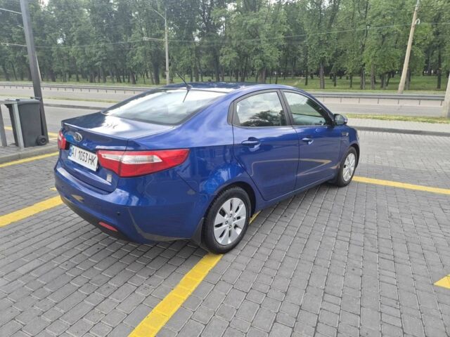 Синий Киа Рио, объемом двигателя 1.6 л и пробегом 150 тыс. км за 8371 $, фото 5 на Automoto.ua