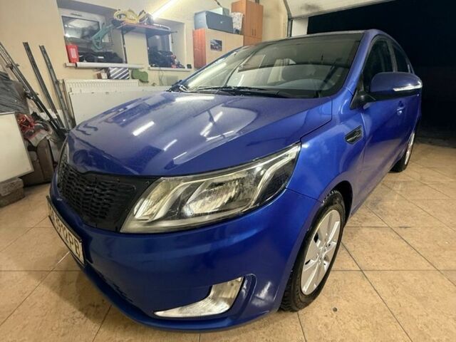 Синий Киа Рио, объемом двигателя 1.6 л и пробегом 222 тыс. км за 5936 $, фото 1 на Automoto.ua
