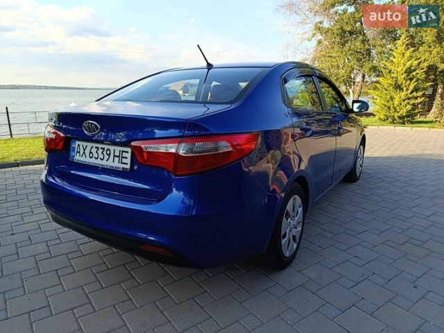 Синий Киа Рио, объемом двигателя 1.4 л и пробегом 138 тыс. км за 7999 $, фото 1 на Automoto.ua