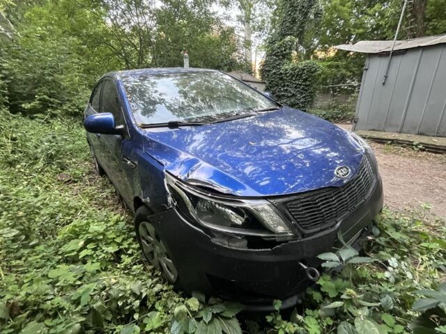 Синий Киа Рио, объемом двигателя 1.6 л и пробегом 130 тыс. км за 5294 $, фото 5 на Automoto.ua