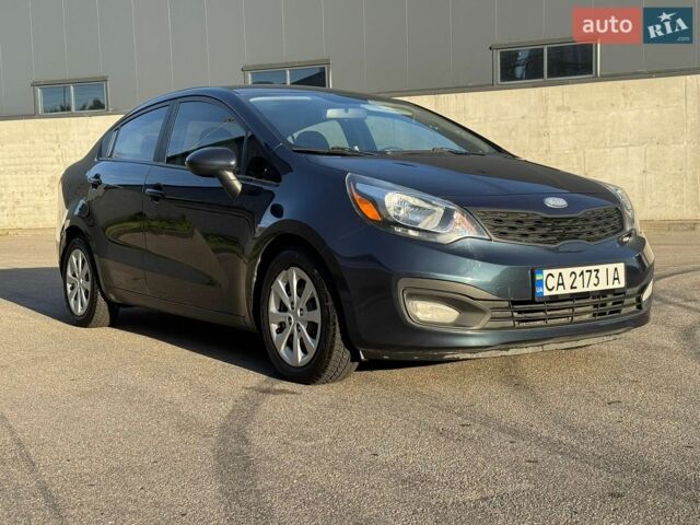 Синий Киа Рио, объемом двигателя 1.59 л и пробегом 162 тыс. км за 6000 $, фото 1 на Automoto.ua