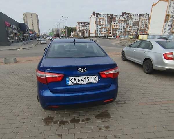 Синий Киа Рио, объемом двигателя 1.4 л и пробегом 189 тыс. км за 7200 $, фото 2 на Automoto.ua