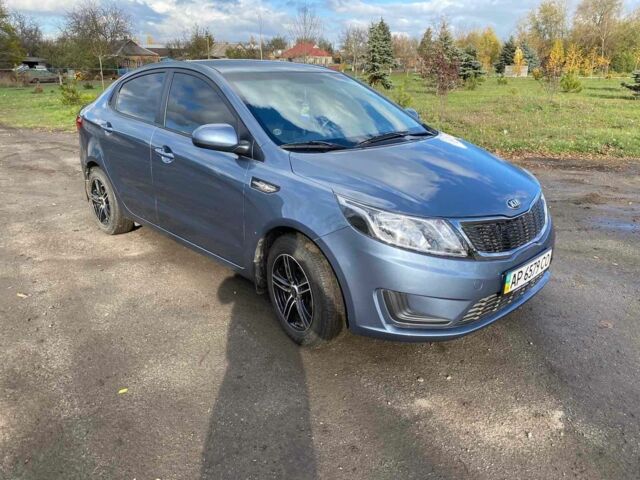 Синий Киа Рио, объемом двигателя 1.4 л и пробегом 36 тыс. км за 10999 $, фото 1 на Automoto.ua