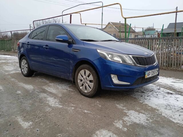 Синий Киа Рио, объемом двигателя 1.6 л и пробегом 210 тыс. км за 6100 $, фото 1 на Automoto.ua