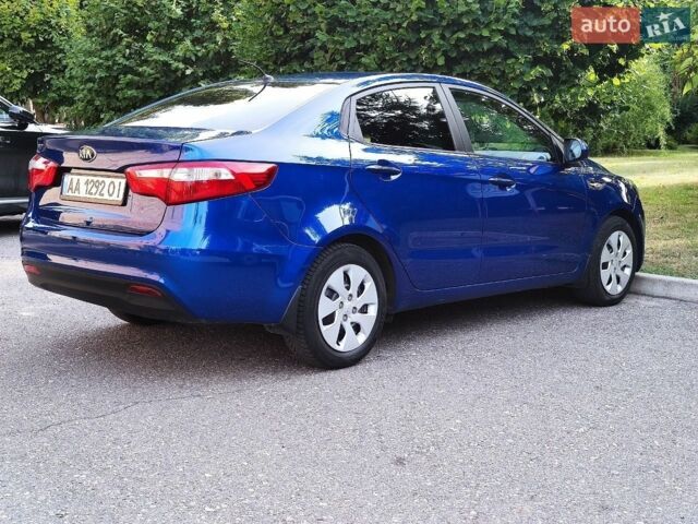 Синий Киа Рио, объемом двигателя 1.4 л и пробегом 129 тыс. км за 7600 $, фото 5 на Automoto.ua