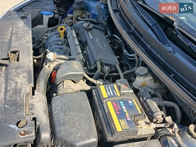 Синий Киа Рио, объемом двигателя 1.4 л и пробегом 191 тыс. км за 7500 $, фото 7 на Automoto.ua