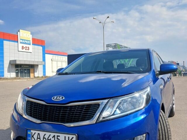 Синий Киа Рио, объемом двигателя 1.4 л и пробегом 192 тыс. км за 7500 $, фото 1 на Automoto.ua