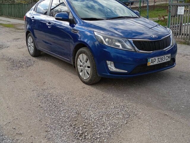 Синий Киа Рио, объемом двигателя 1.6 л и пробегом 240 тыс. км за 5818 $, фото 4 на Automoto.ua