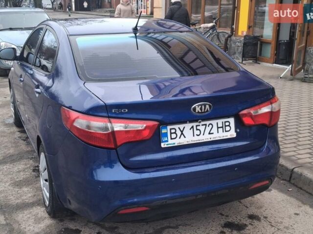 Синий Киа Рио, объемом двигателя 1.4 л и пробегом 213 тыс. км за 7400 $, фото 5 на Automoto.ua