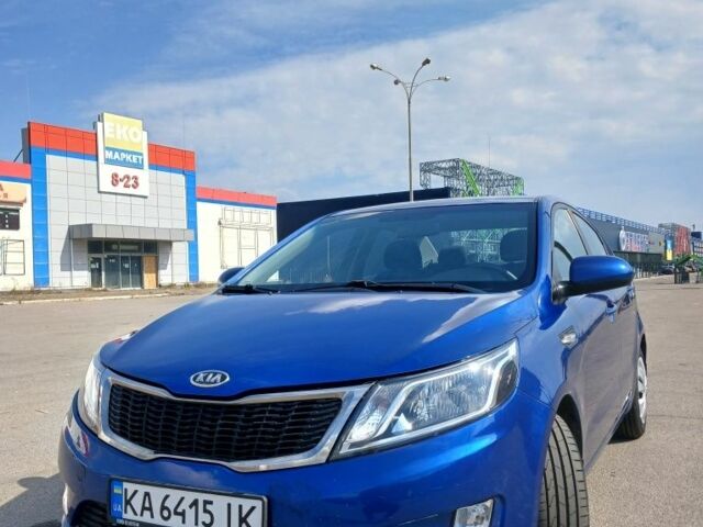 Синий Киа Рио, объемом двигателя 1.4 л и пробегом 192 тыс. км за 7500 $, фото 2 на Automoto.ua