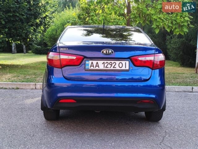 Синий Киа Рио, объемом двигателя 1.4 л и пробегом 129 тыс. км за 7600 $, фото 3 на Automoto.ua