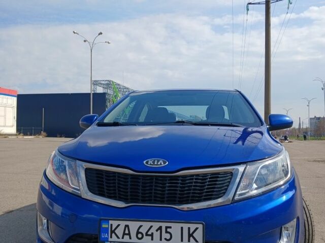 Синий Киа Рио, объемом двигателя 1.4 л и пробегом 192 тыс. км за 7500 $, фото 4 на Automoto.ua