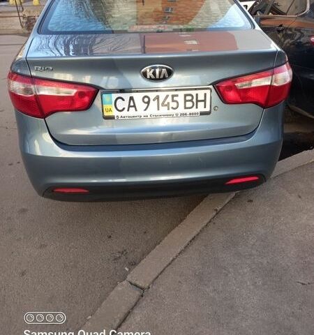 Синий Киа Рио, объемом двигателя 1.4 л и пробегом 283 тыс. км за 6600 $, фото 3 на Automoto.ua