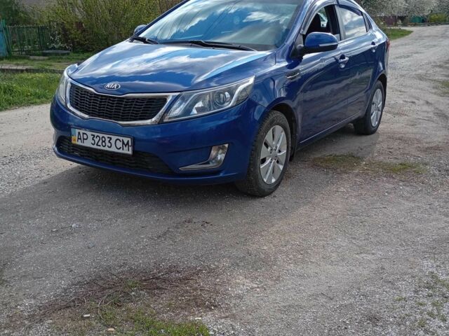 Синий Киа Рио, объемом двигателя 1.6 л и пробегом 240 тыс. км за 5818 $, фото 5 на Automoto.ua