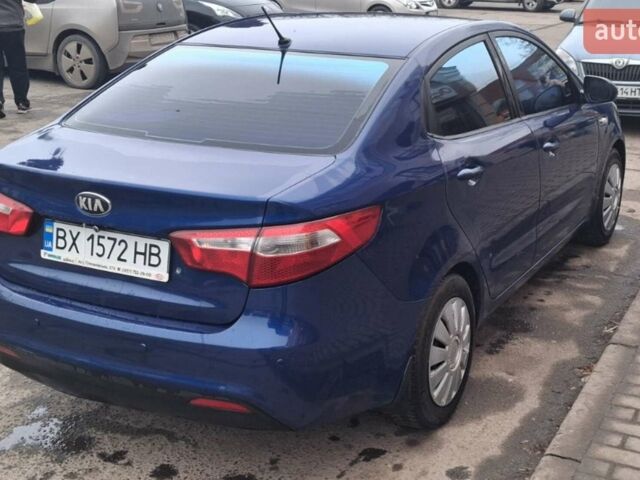 Синий Киа Рио, объемом двигателя 1.4 л и пробегом 213 тыс. км за 7400 $, фото 4 на Automoto.ua