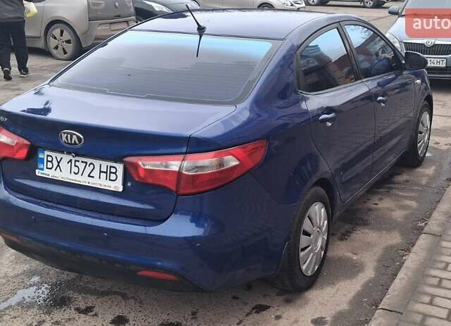 Синий Киа Рио, объемом двигателя 1.4 л и пробегом 213 тыс. км за 7400 $, фото 4 на Automoto.ua
