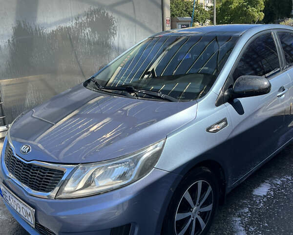 Синий Киа Рио, объемом двигателя 1.4 л и пробегом 120 тыс. км за 8200 $, фото 2 на Automoto.ua
