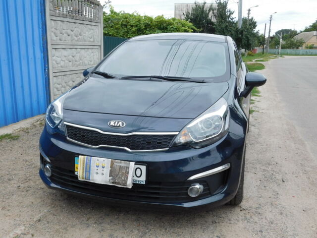 Синий Киа Рио, объемом двигателя 1.4 л и пробегом 31 тыс. км за 10500 $, фото 3 на Automoto.ua