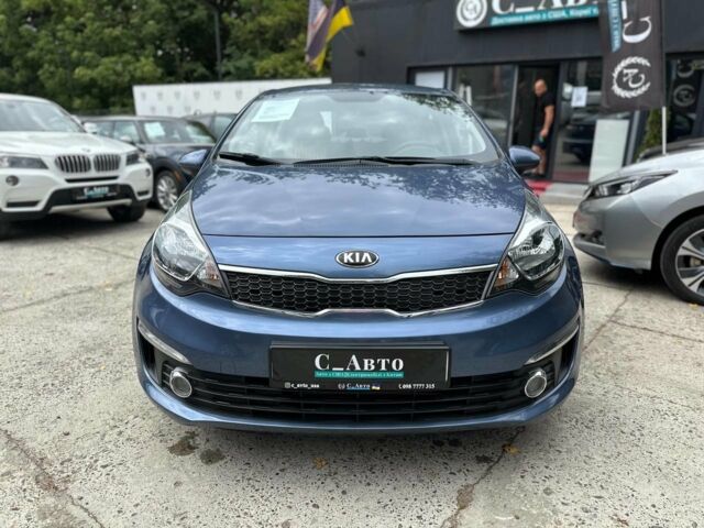 Синий Киа Рио, объемом двигателя 14 л и пробегом 35 тыс. км за 9500 $, фото 1 на Automoto.ua