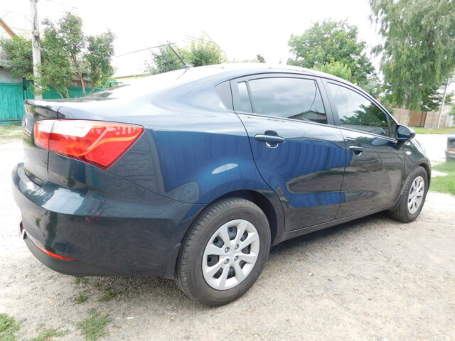 Синий Киа Рио, объемом двигателя 1.4 л и пробегом 31 тыс. км за 10500 $, фото 1 на Automoto.ua