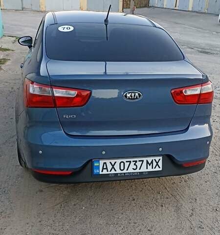 Синий Киа Рио, объемом двигателя 1.4 л и пробегом 120 тыс. км за 11000 $, фото 4 на Automoto.ua