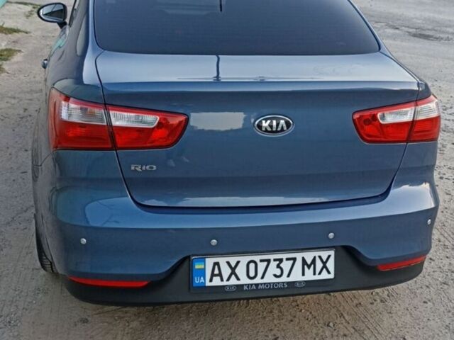 Синий Киа Рио, объемом двигателя 1.4 л и пробегом 120 тыс. км за 11000 $, фото 4 на Automoto.ua