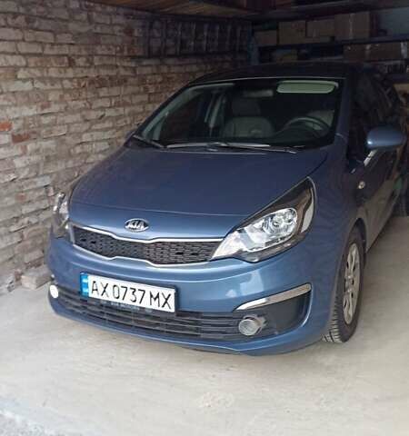 Синий Киа Рио, объемом двигателя 1.4 л и пробегом 120 тыс. км за 11000 $, фото 3 на Automoto.ua