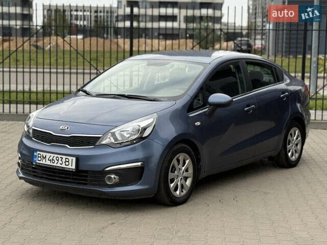 Синий Киа Рио, объемом двигателя 1.37 л и пробегом 89 тыс. км за 8300 $, фото 7 на Automoto.ua