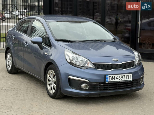 Синий Киа Рио, объемом двигателя 1.37 л и пробегом 89 тыс. км за 8300 $, фото 2 на Automoto.ua