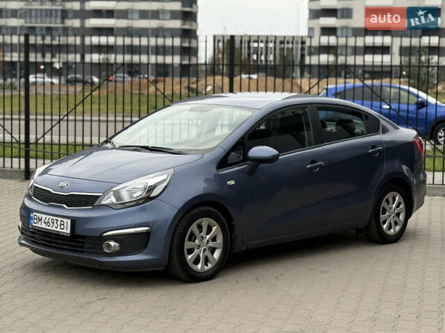 Синий Киа Рио, объемом двигателя 1.37 л и пробегом 89 тыс. км за 8300 $, фото 9 на Automoto.ua