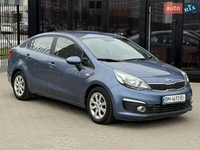 Синий Киа Рио, объемом двигателя 1.37 л и пробегом 89 тыс. км за 8300 $, фото 4 на Automoto.ua