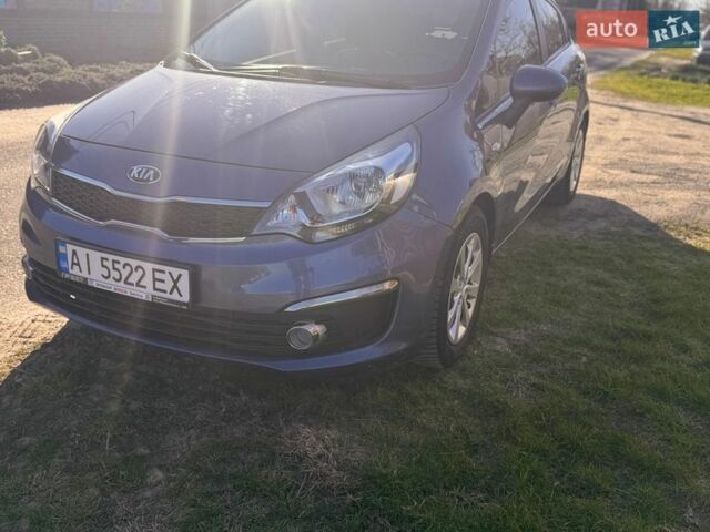 Синий Киа Рио, объемом двигателя 1.4 л и пробегом 81 тыс. км за 9800 $, фото 2 на Automoto.ua