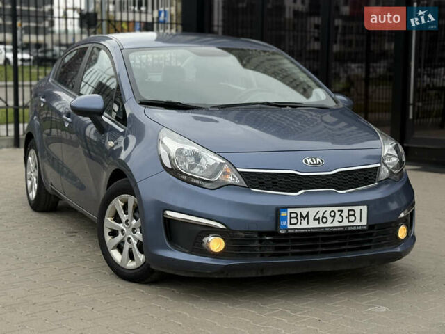 Синий Киа Рио, объемом двигателя 1.37 л и пробегом 89 тыс. км за 8300 $, фото 1 на Automoto.ua