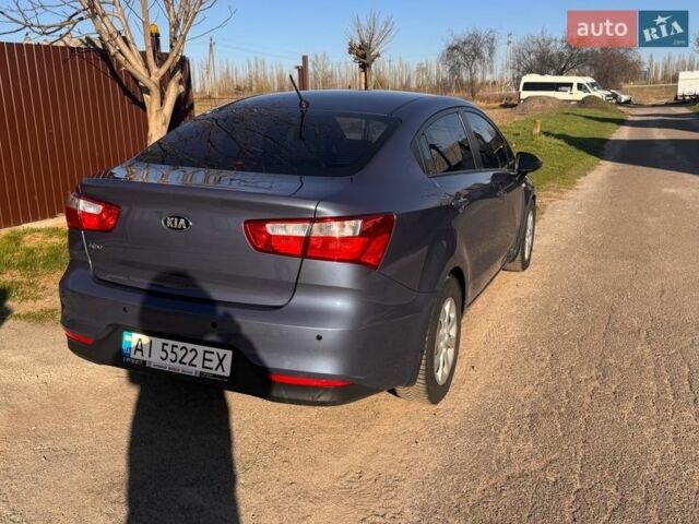 Синий Киа Рио, объемом двигателя 1.4 л и пробегом 81 тыс. км за 9800 $, фото 12 на Automoto.ua