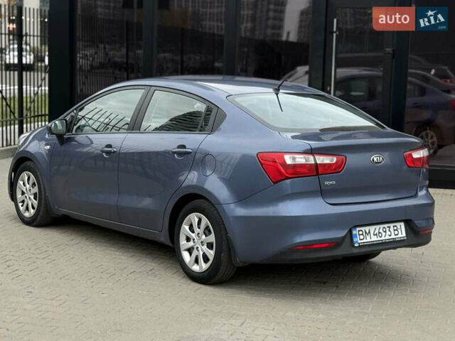 Синий Киа Рио, объемом двигателя 1.37 л и пробегом 89 тыс. км за 8300 $, фото 11 на Automoto.ua