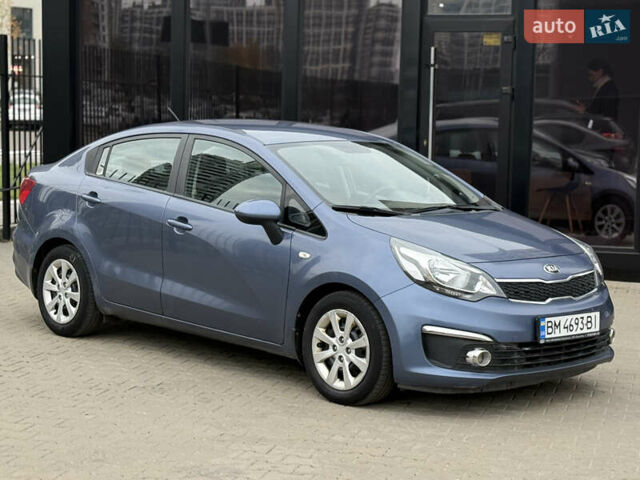 Синий Киа Рио, объемом двигателя 1.37 л и пробегом 89 тыс. км за 8300 $, фото 5 на Automoto.ua