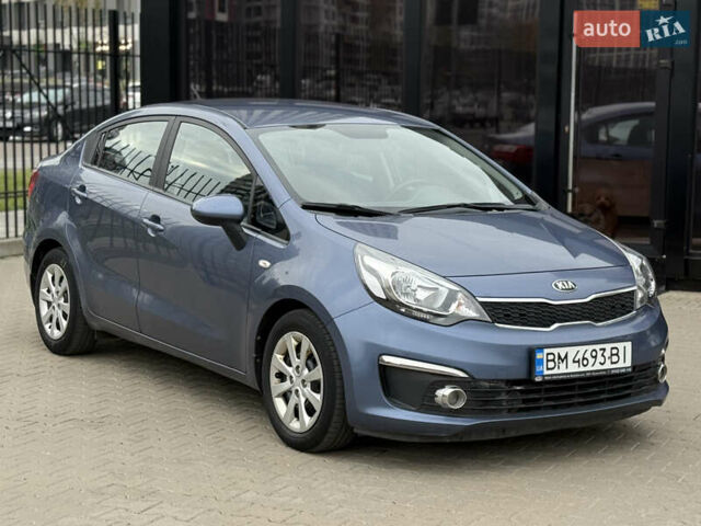 Синий Киа Рио, объемом двигателя 1.37 л и пробегом 89 тыс. км за 8300 $, фото 3 на Automoto.ua