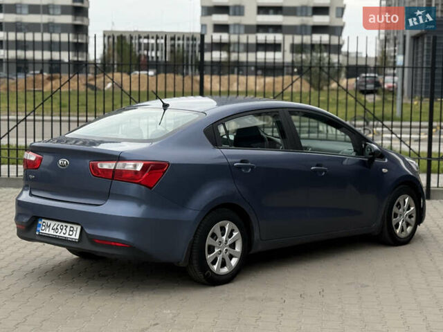 Синий Киа Рио, объемом двигателя 1.37 л и пробегом 89 тыс. км за 8300 $, фото 14 на Automoto.ua